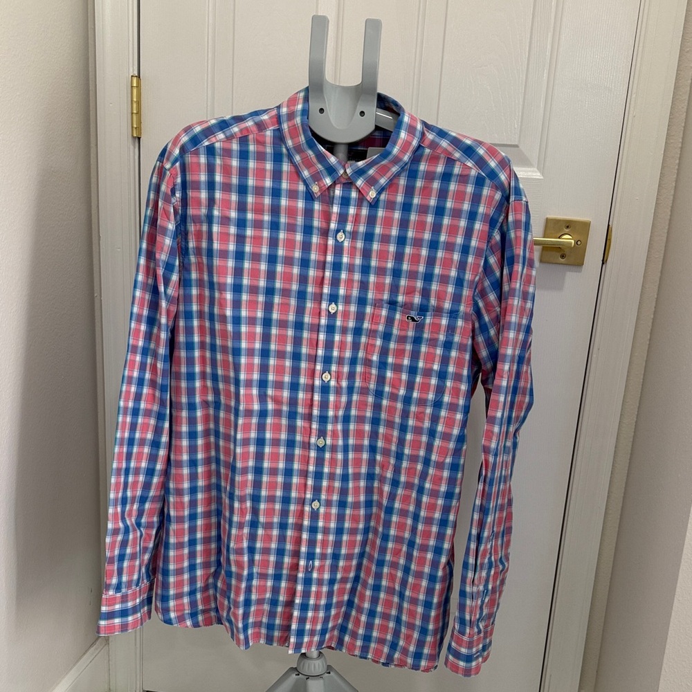 Vineyard Vines Multicolor Checkered Button Down Shirt